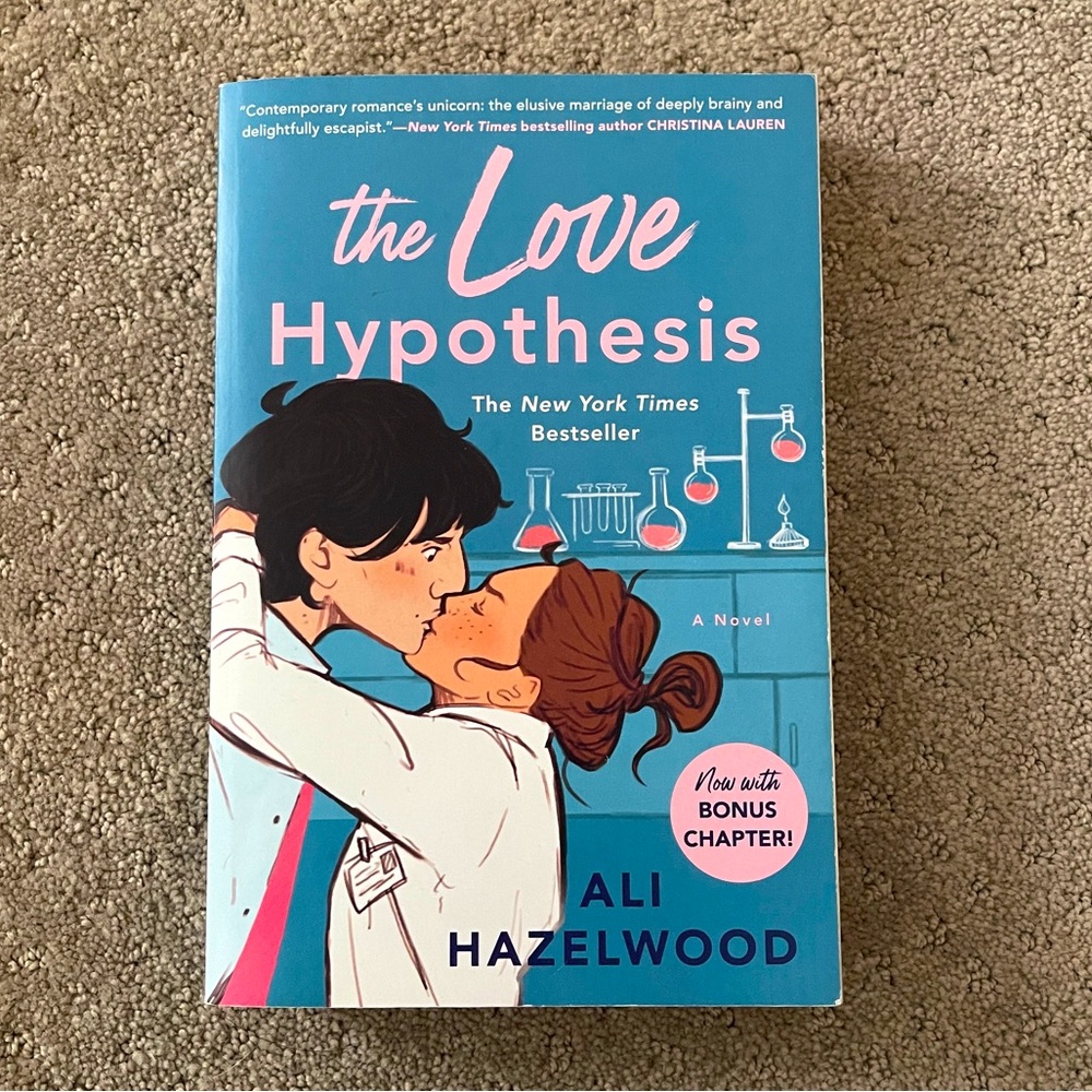 The Love Hypothesis Paperback Novel by Ali Hazelwood